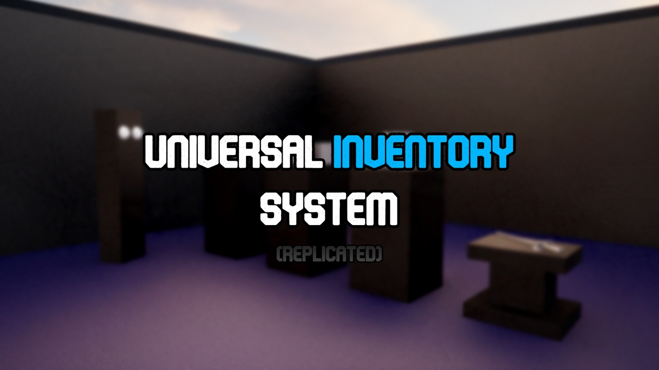 Universal Inventory System preview